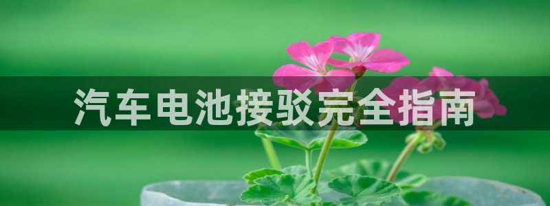 优发娱乐pt官网客户端：汽车电池接驳完全指南